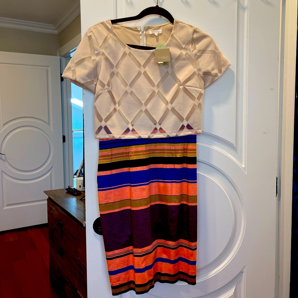A never worn Anthropologie dress, with the tags on.